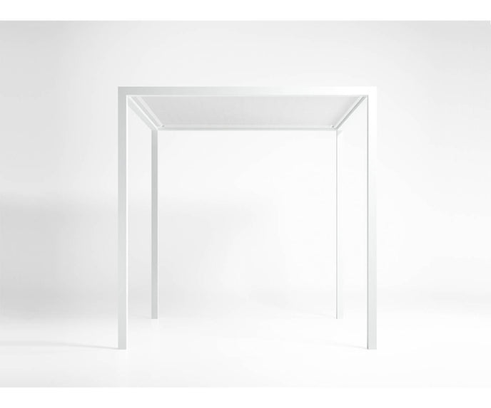 High end Pergola Fixed Canvas Roof Pavilion by Gandia Blasco Casa Design
