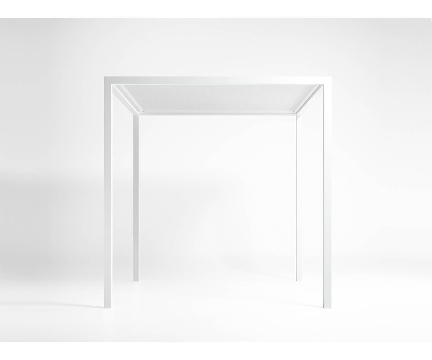 High end Pergola Fixed Canvas Roof Pavilion by Gandia Blasco Casa Design