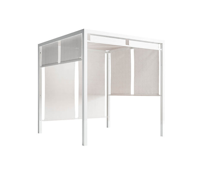 High end Pergola Mobile Canvas Roof Pavilion by Gandia Blasco Casa Design