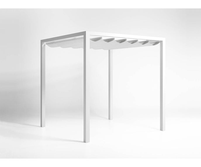 High end Pergola Folding Roof Pavilion by Gandia Blasco Casa Design