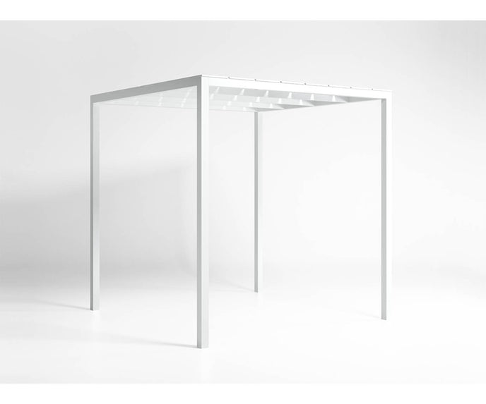 High end Pergola Polyethylene Roof Pavilion by Gandia Blasco Casa Design