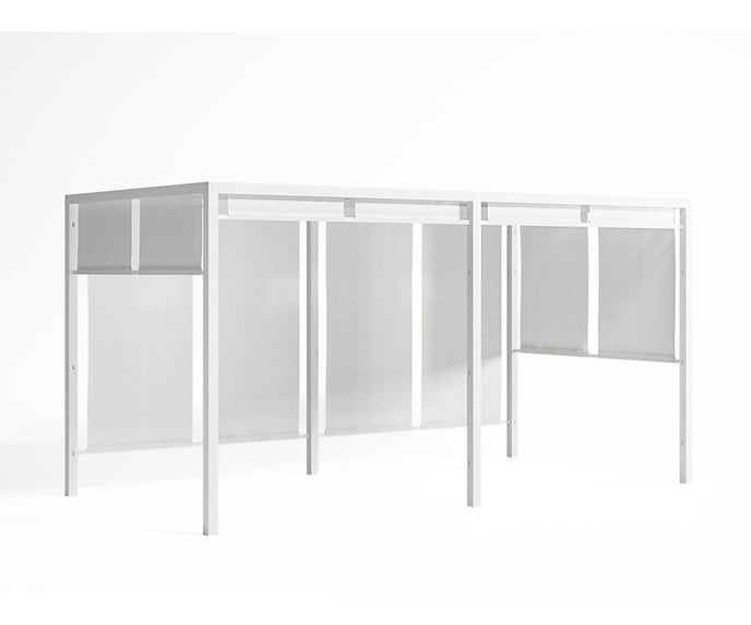 High end Pergola Mobile Canvas Roof Pavilion by Gandia Blasco Casa Design