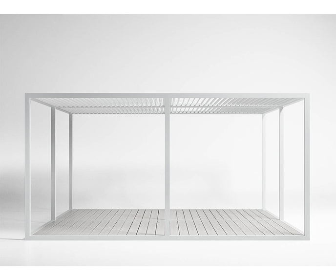 High end Floor Pergola Mobile Blades Roof Pavilion by Gandia Blasco Casa Design