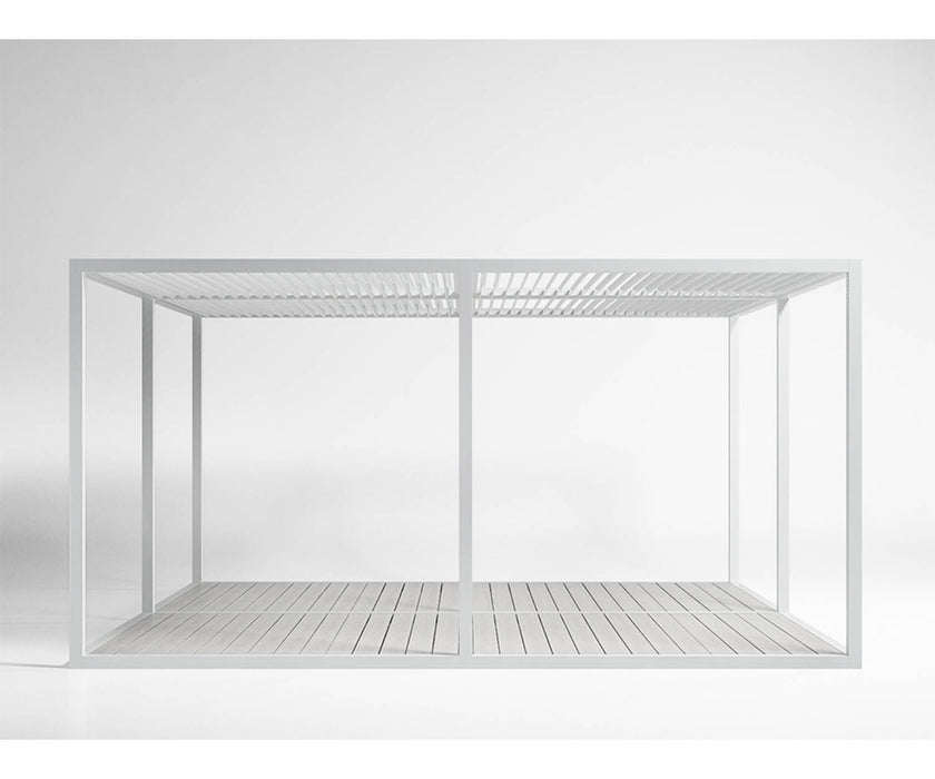 High end Floor Pergola Mobile Blades Roof Pavilion by Gandia Blasco Casa Design