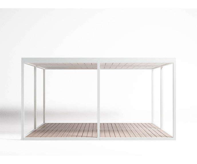 High end Floor Pergola Light Roof Pavilion by Gandia Blasco Casa Design