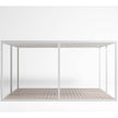 High end Floor Pergola Polyethylene Roof Pavilion by Gandia Blasco Casa Design