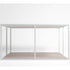 High end Floor Pergola Polyethylene Roof Pavilion by Gandia Blasco Casa Design
