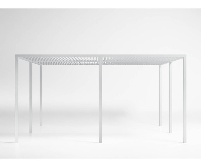 High end Pergola Mobile Blades Roof Pavilion by Gandia Blasco Casa Design