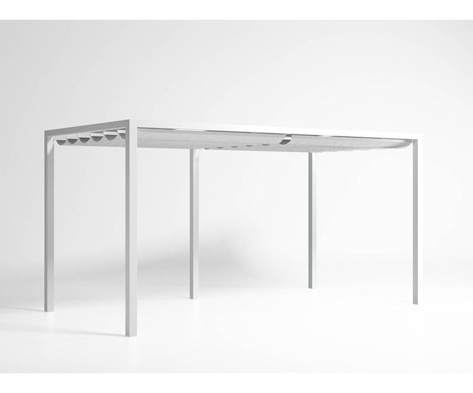 High end Pergola Folding Roof Pavilion by Gandia Blasco Casa Design