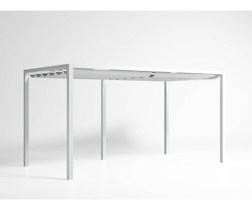 High end Pergola Folding Roof Pavilion by Gandia Blasco Casa Design