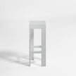 High end Es Canà Stool by Gandia Blasco Casa Design