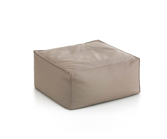High end Sail Square Outdoor Pouf by Gandia Blasco Casa Design