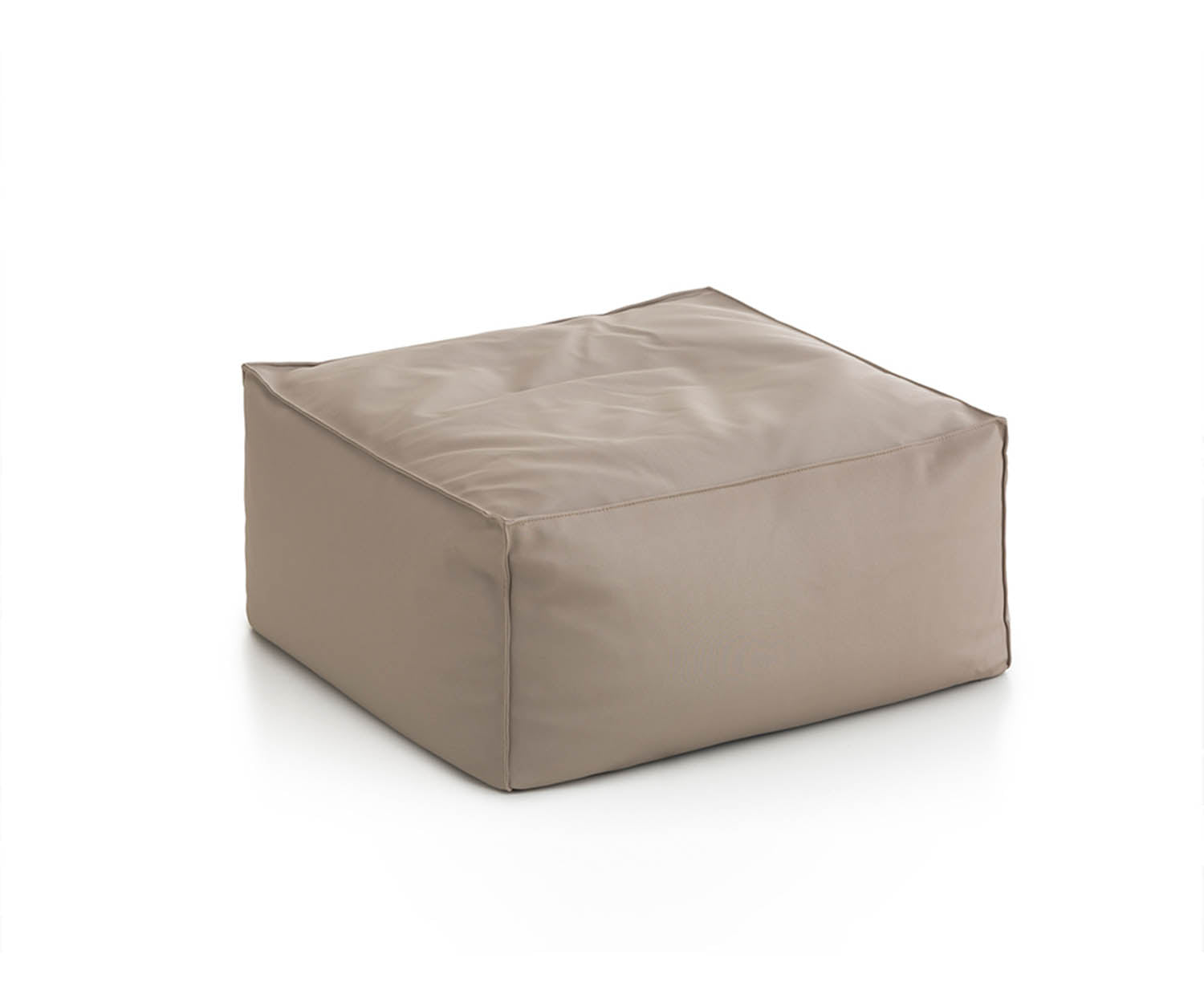 High end Sail Square Outdoor Pouf by Gandia Blasco Casa Design