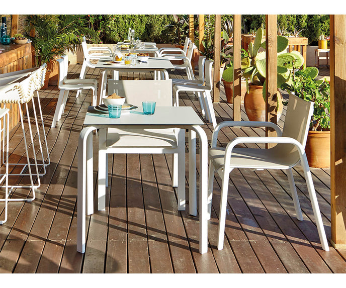 High end Stack Dining Armchair by Gandia Blasco Casa Design