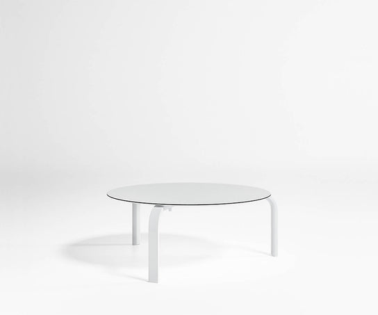 High end Stack Circular Low Side Table by Gandia Blasco Casa Design