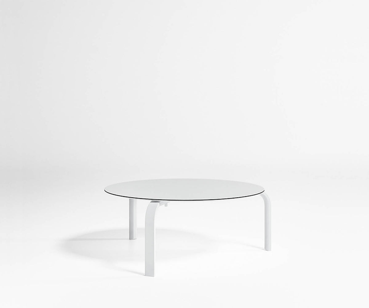 Stack Circular Low Side Table