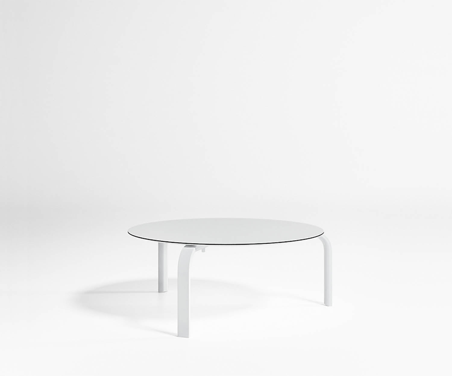 High end Stack Circular Low Side Table by Gandia Blasco Casa Design