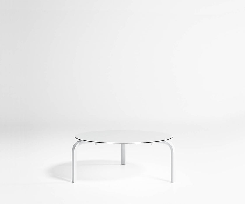 High end Stack Circular Low Side Table by Gandia Blasco Casa Design