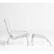 High end Ottoman for Stack High Back Low Armchair by Gandia Blasco Casa Design