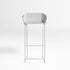 High end Textile Stool with Backrest by Gandia Blasco Casa Design