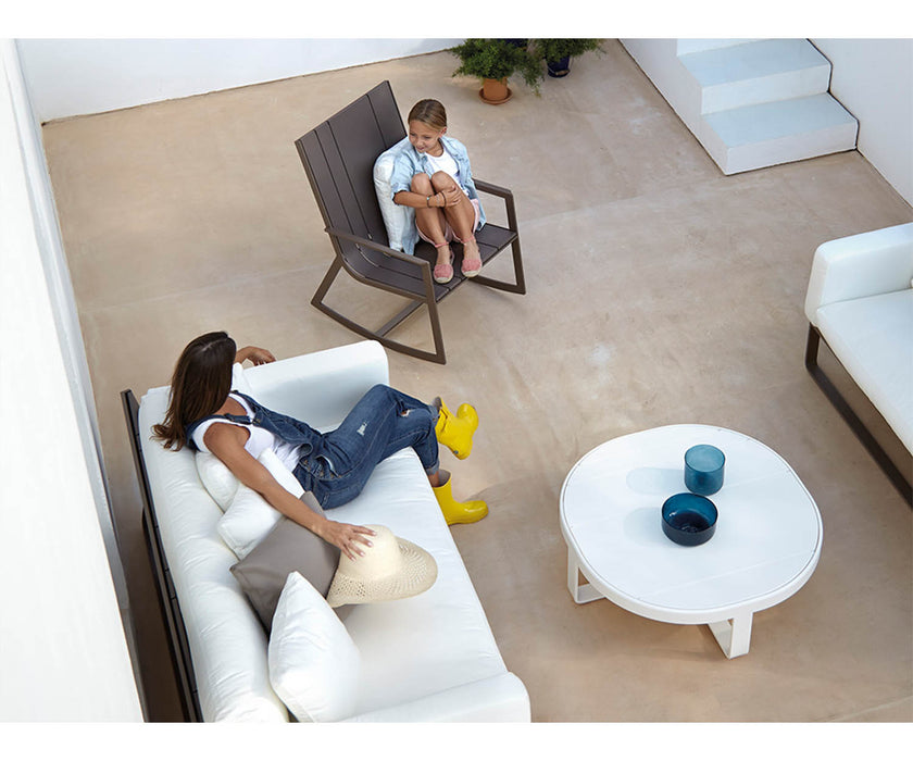 High end Flat Rocking Chair by Gandia Blasco Casa Design