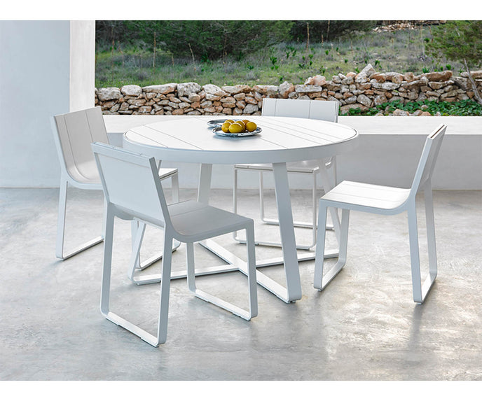 High end Flat Dining Chair Without Arms by Gandia Blasco Casa Design