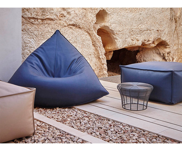 High end Sail Outdoor Pouf by Gandia Blasco Casa Design