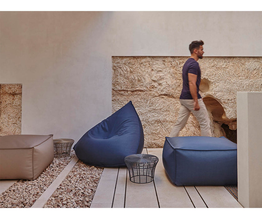 High end Sail Outdoor Pouf by Gandia Blasco Casa Design