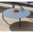 High end Stack Circular Low Side Table by Gandia Blasco Casa Design