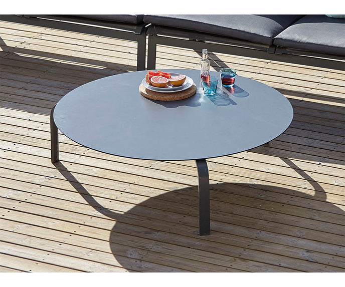 High end Stack Circular Low Side Table by Gandia Blasco Casa Design