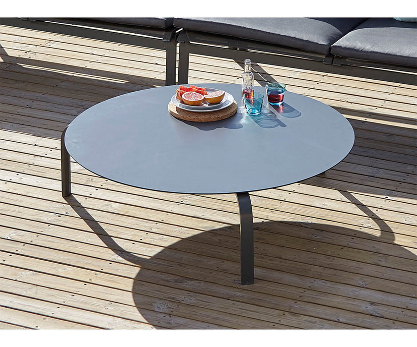 High end Stack Circular Low Side Table by Gandia Blasco Casa Design