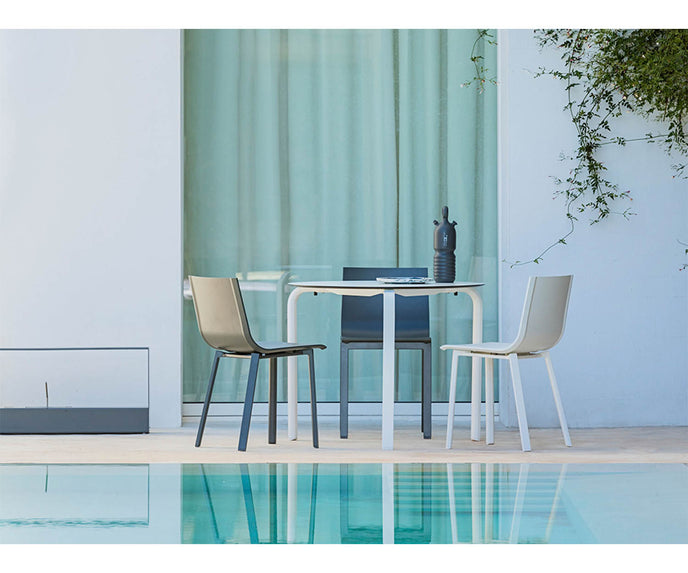 High end Stack High Stackable Dining Table by Gandia Blasco Casa Design