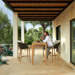 Illum Teak Bar Table | Tribù