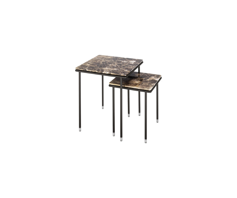 High end Square 52/42 Side Coffee Table by Frag Casa Design