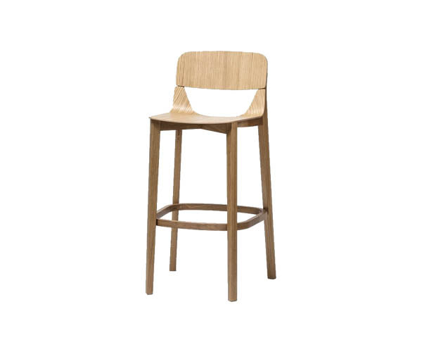 High end Leaf Barstool With Backrest by Ton Casa Design