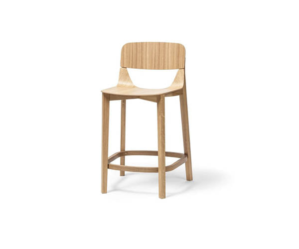 High end Leaf Barstool With Backrest by Ton Casa Design