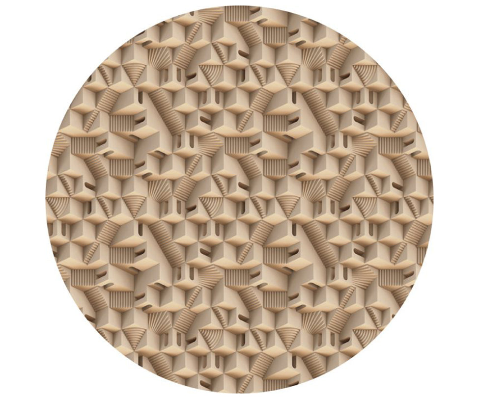 Maze Puglia Round Rug Moooi