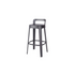 High end Ombra Stool With Backrest by RS Barcelona Casa Design