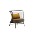 High end Charme Art. 4381B Lounge Armchair by Roberti Rattan Casa Design