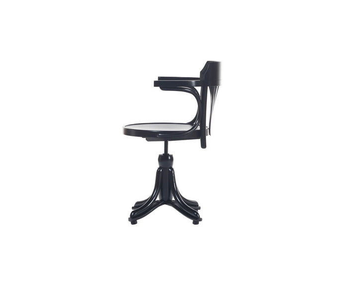High end Revolving Upholstered Armchair Kontor 523 by Ton Casa Design