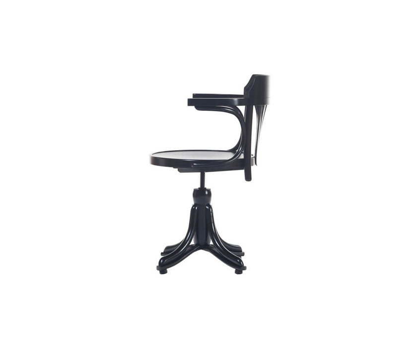 High end Revolving Upholstered Armchair Kontor 523 by Ton Casa Design