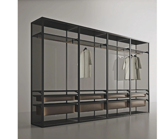 High end Cover Open Closet System by Rimadesio Casa Design