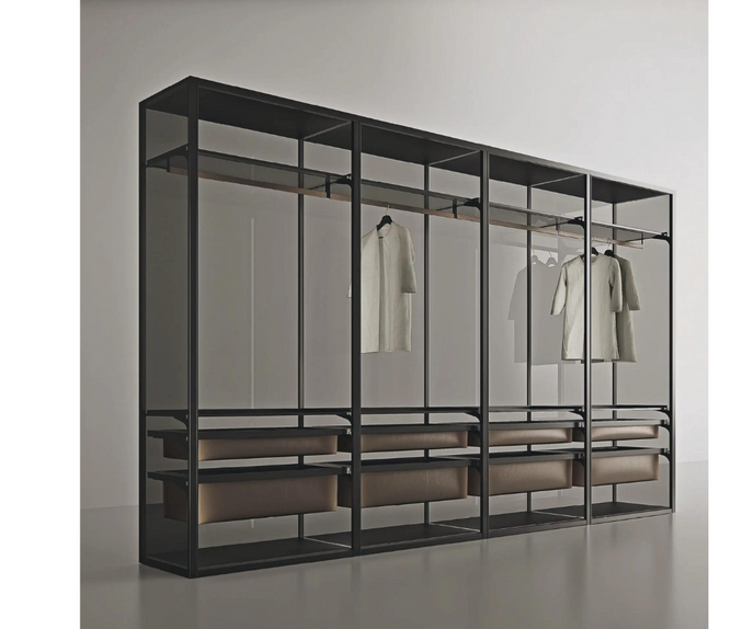 High end Cover Open Closet System by Rimadesio Casa Design