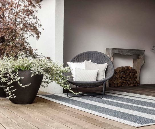 Patio Dew Blue Outdoor Rug Limited Edition