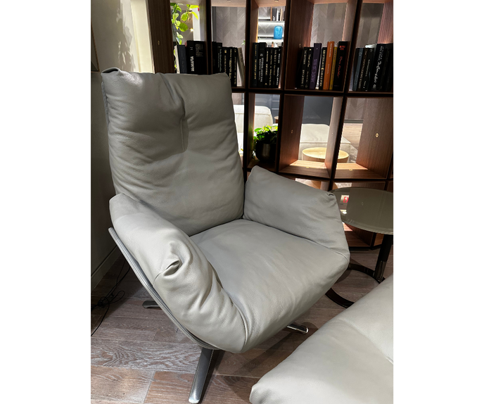 In Stock Cordia Lounge Chair & Footstool by Cor