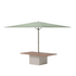 Meteo Steel Centre Table Base Parasol I Kettal 