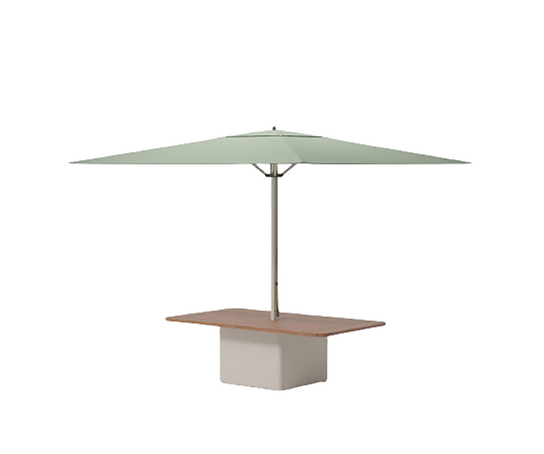 Meteo Steel Centre Table Base Parasol I Kettal 