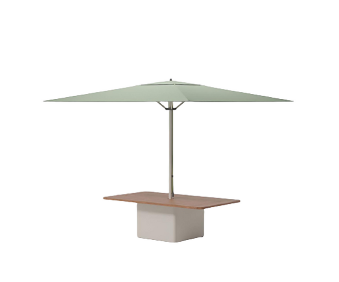 Meteo Steel Centre Table Base Parasol I Kettal 