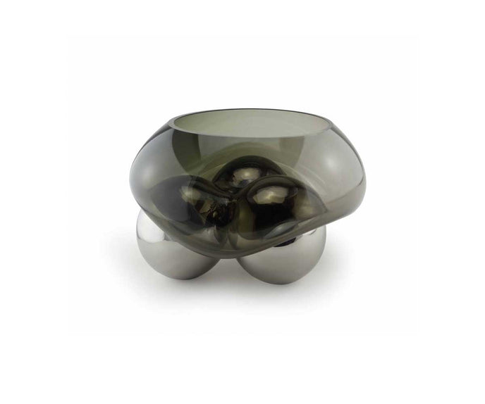 Gravity Three Balls Bowl Sculpture