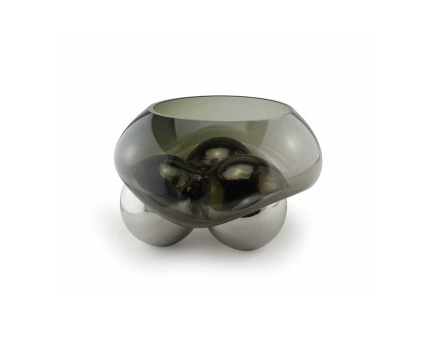 Gravity Three Balls Bowl Sculpture